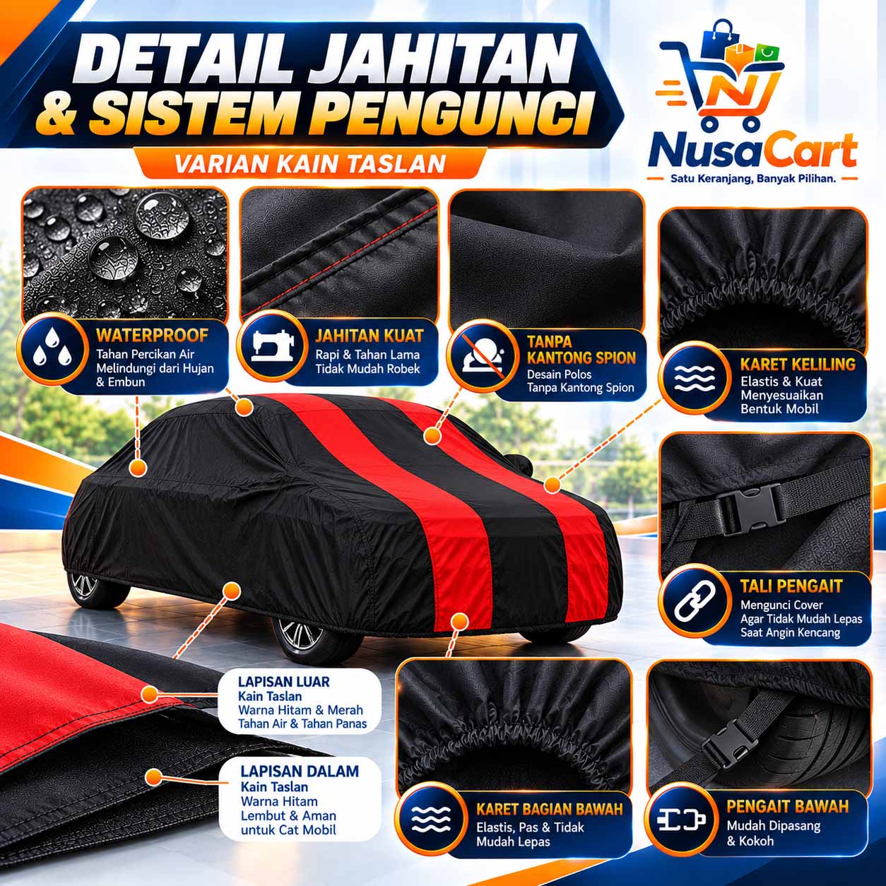 Cover Mobil Daihatsu All New Ayla - Gambar 7