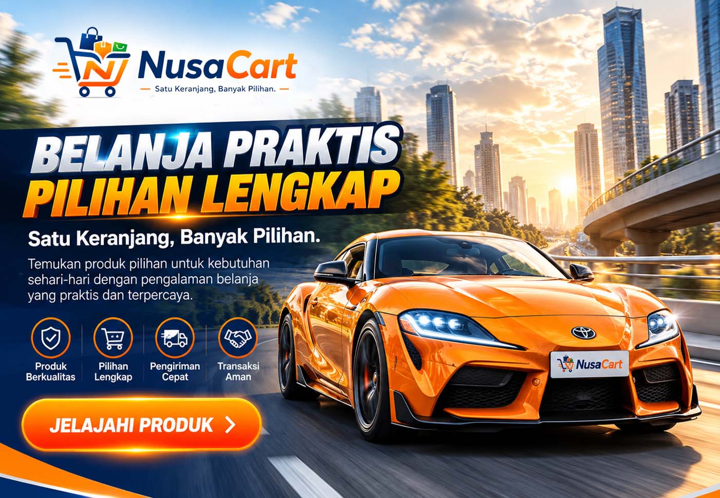 Mobil modern sebagai ilustrasi perlindungan kendaraan